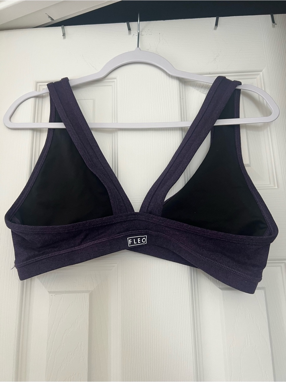 FLEO vavavoom Women's Deep Plum Sports Bra